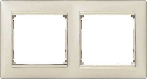 Рамка для выключателей и розеток Legrand Valena DIY / 694351 (жемчужный)