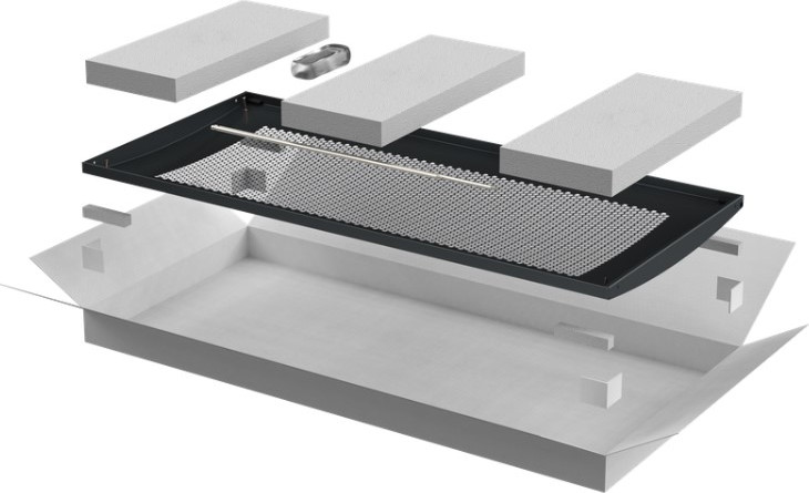 Дверь для щита ITK Linea E / LE05-33U6X-DP (черный)