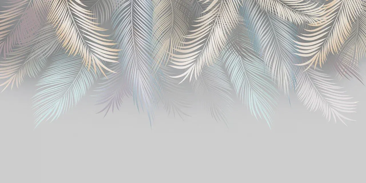 Фотообои листовые Citydecor Пальмовые листья 78 (300x150см)