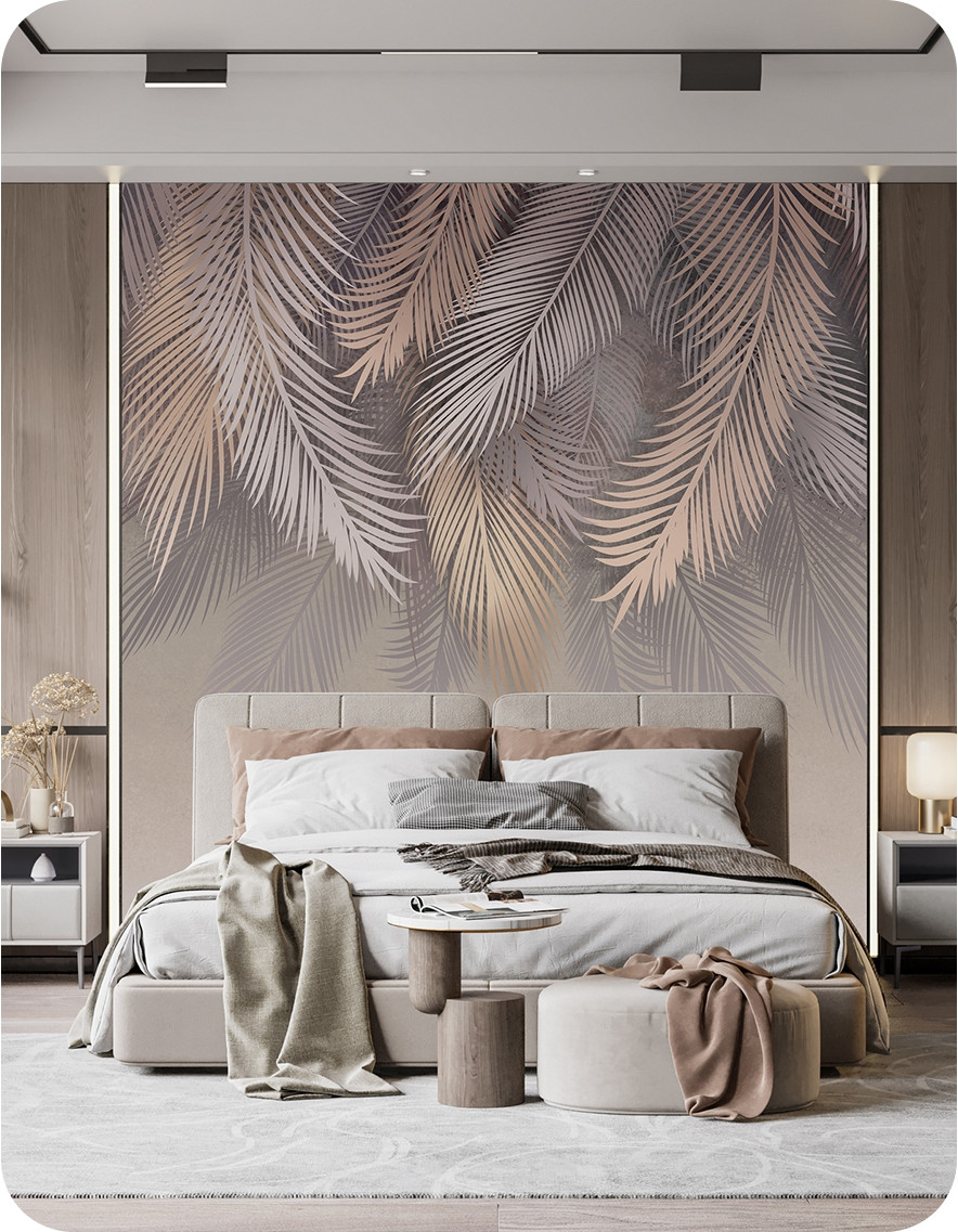 Фотообои листовые Citydecor Пальмовые листья 79 (100x260см) — фото 4