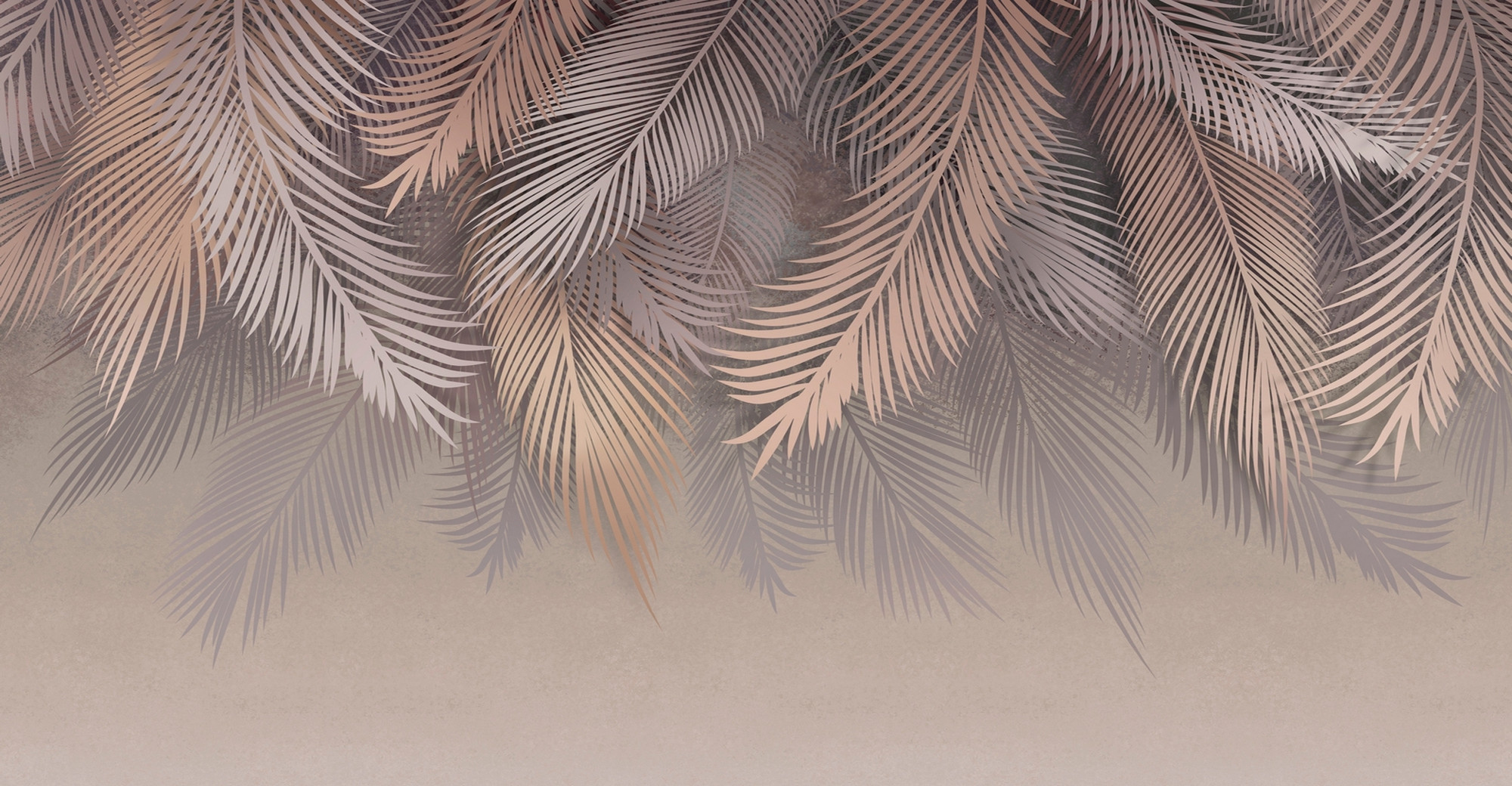 Фотообои листовые Citydecor Пальмовые листья 79 (500x260см)