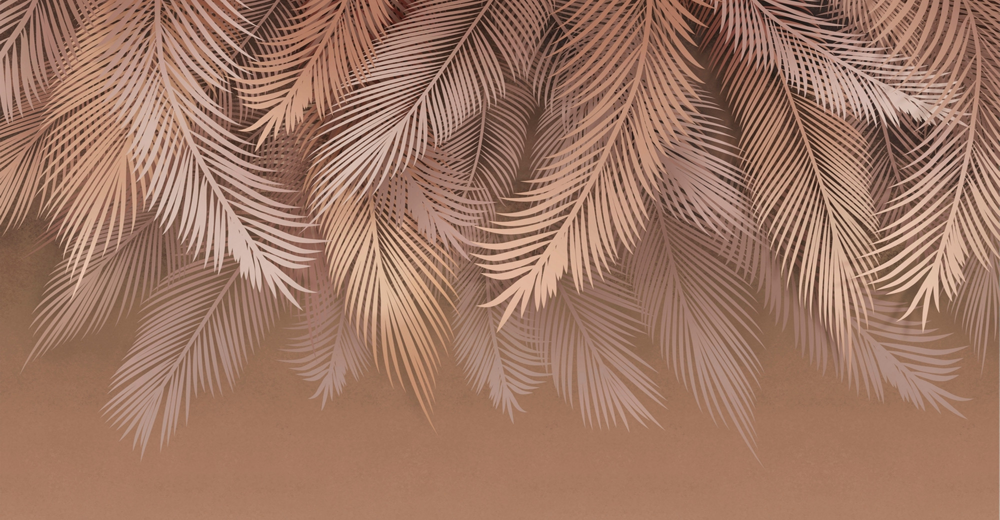 Фотообои листовые Citydecor Пальмовые листья 80 (500x260см)