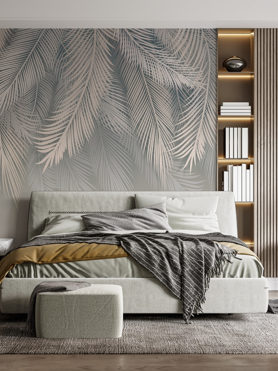 Фотообои листовые Citydecor Пальмовые листья 83 (100x260см) — фото 4