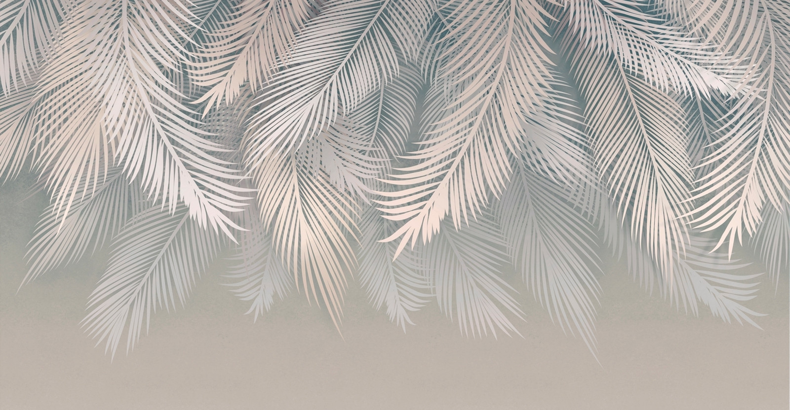 Фотообои листовые Citydecor Пальмовые листья 83 (500x260см)