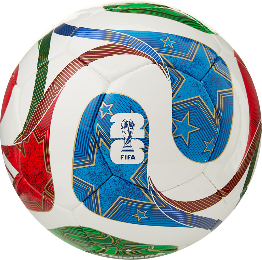 Мяч для футзала Adidas WC26 Trionda Pro Sala JD8033 (размер 4, мультиколор) — фото 5