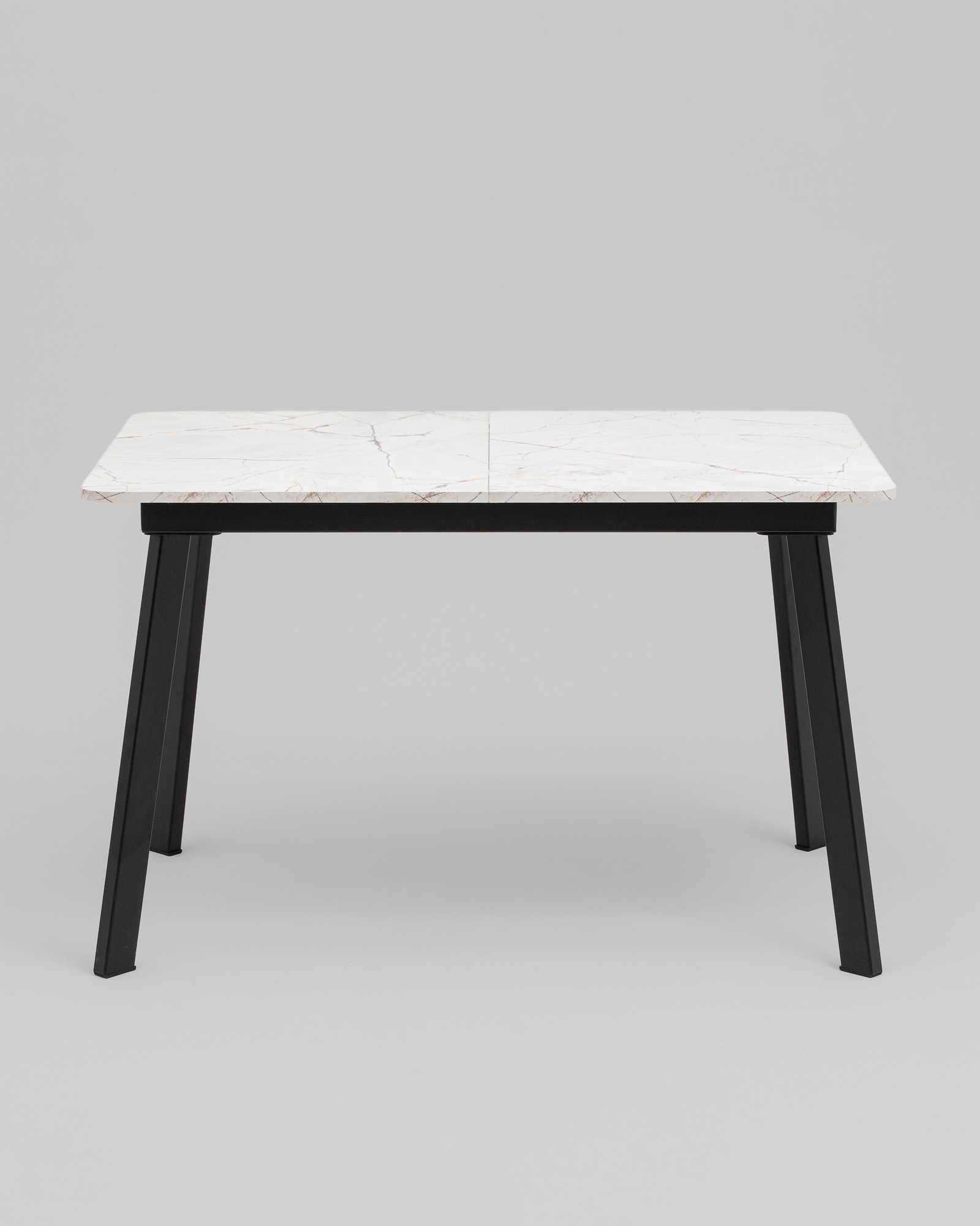 Обеденный стол Stool Group Batu new 120-160x80x76 (азул оникс/черный) — фото 2