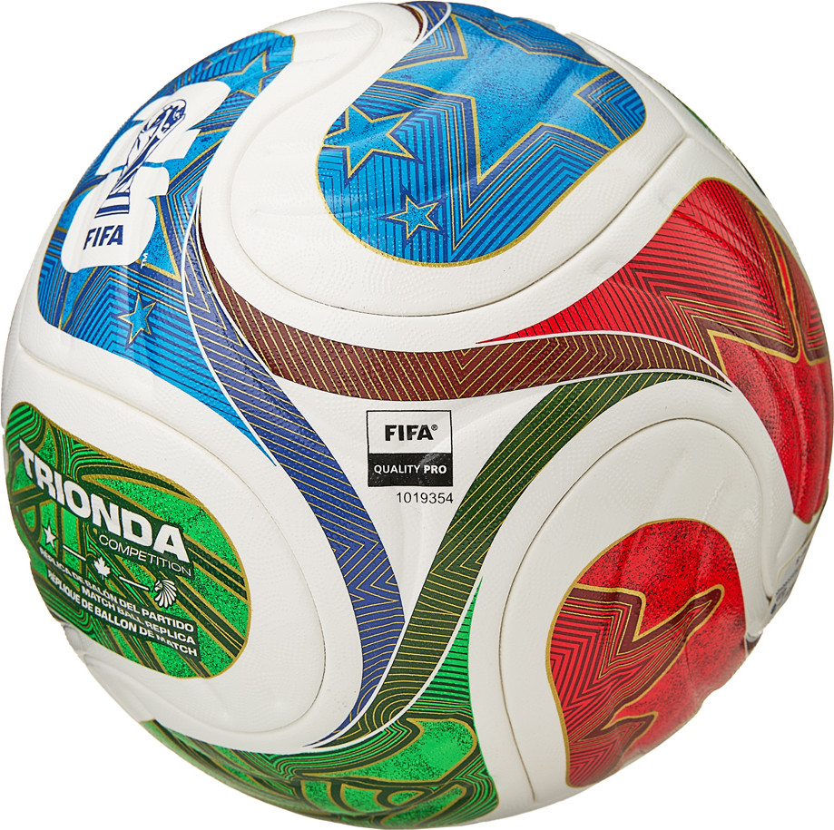 Футбольный мяч Adidas WC26 Trionda Competition JD8031 (размер 5, мультиколор) — фото 5