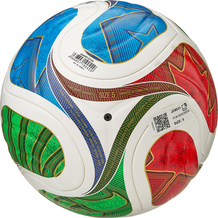Футбольный мяч Adidas WC26 Trionda Competition JD8031 (размер 5, мультиколор) — фото 6
