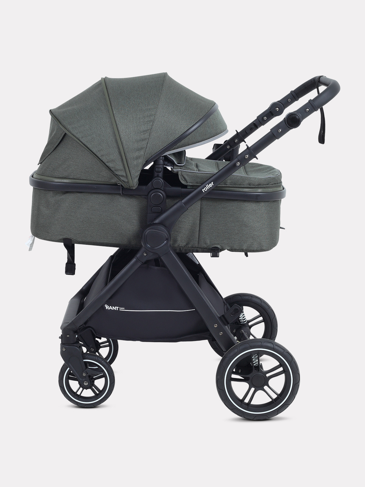 Детская универсальная коляска Rant Basic Roller 2в1 (Olive) — фото 4