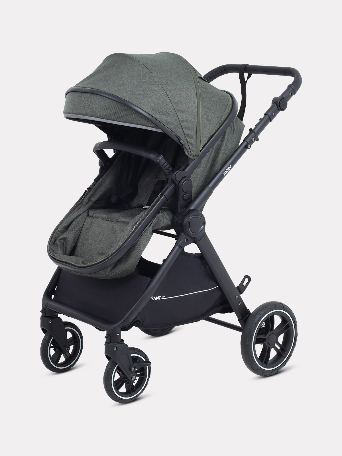 Детская универсальная коляска Rant Basic Roller 2в1 (Olive) — фото 6