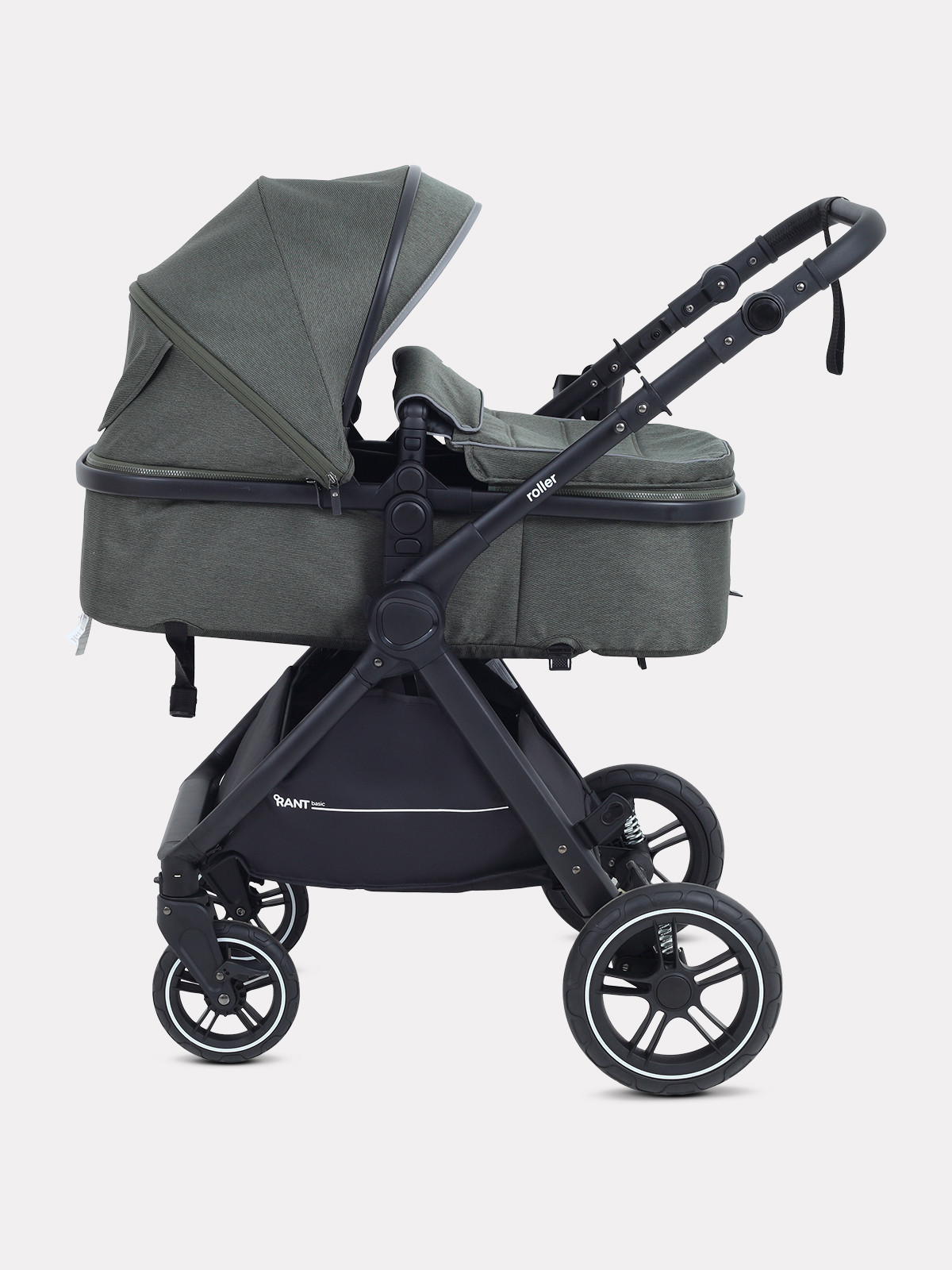 Детская универсальная коляска Rant Basic Roller 2в1 (Olive) — фото 3