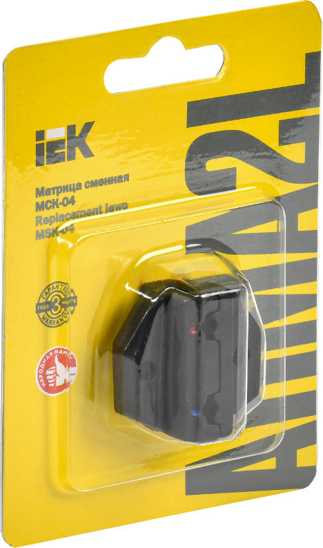 Матрица для опрессовки IEK ARMA2L 3 МСК-04 / A2L3-KL11D-RM-04 — фото 2