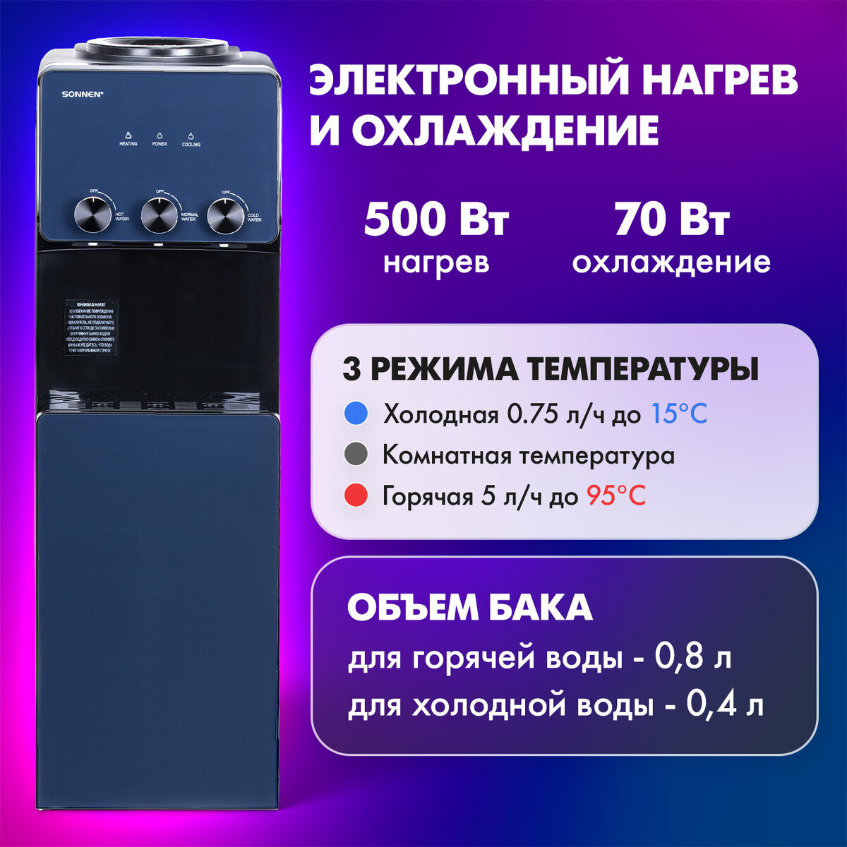 Кулер Sonnen FSE-03RTi / 455746 — фото 6