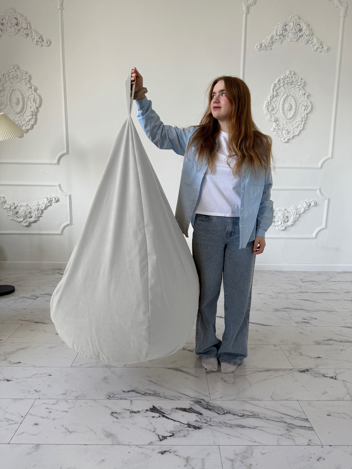 Кресло-мешок Flagman Груша Софт 130x85 XXL GXL.5-333 (Naomi 21 велюр) — фото 6