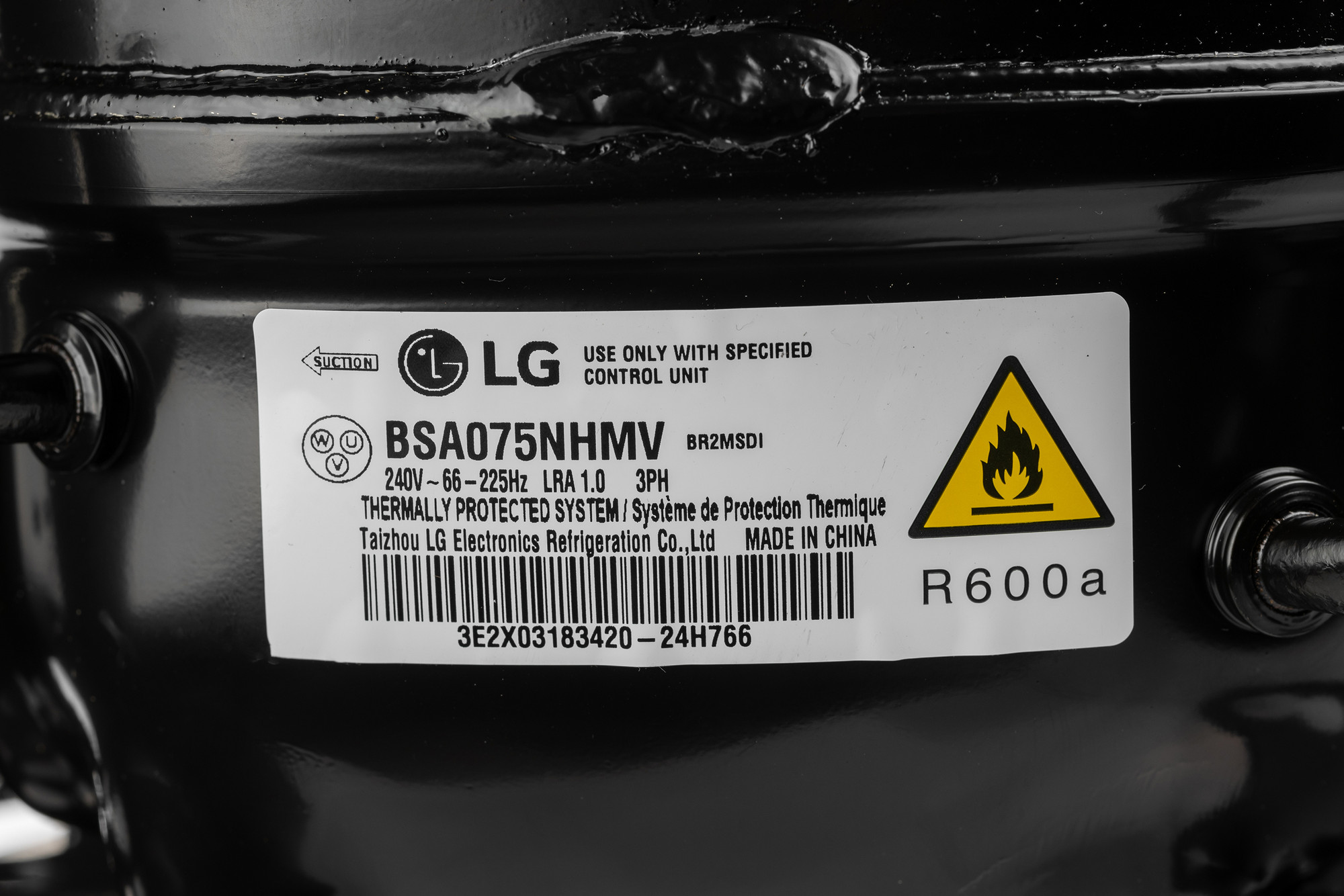 Компрессор для холодильника LG TCA36791560 — фото 3