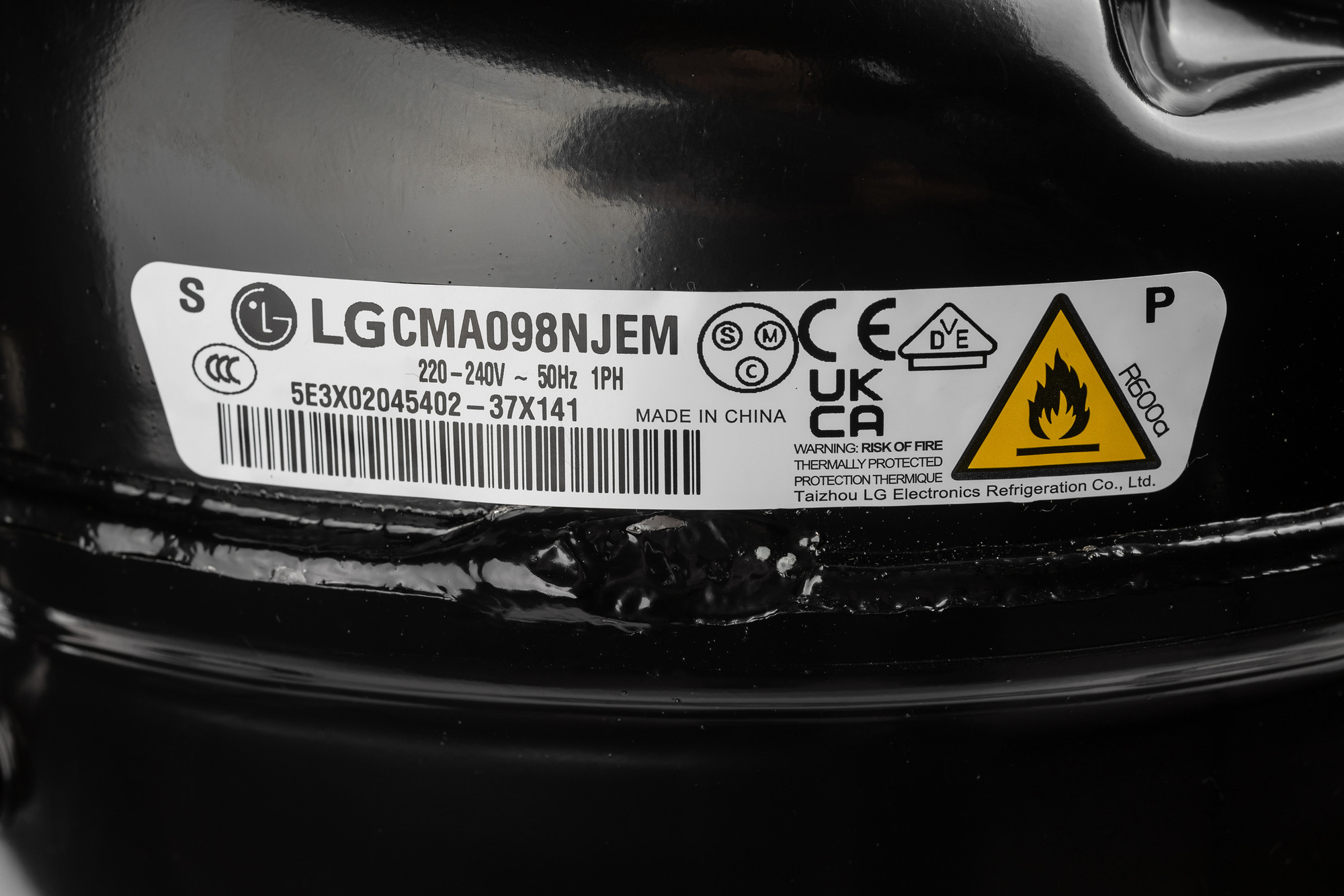 Компрессор для холодильника LG TCA35673553 — фото 3