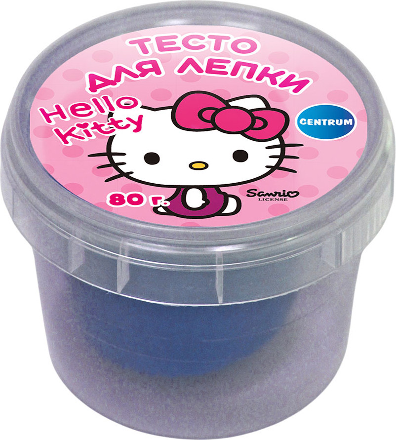 Набор для лепки Centrum Тесто. Hello Kitty / 77947 (синий)