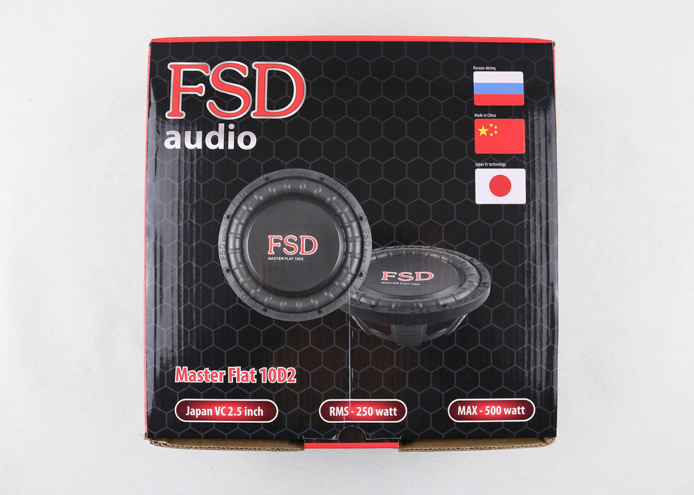 Головка сабвуфера FSD audio Master Flat 10D2 — фото 4