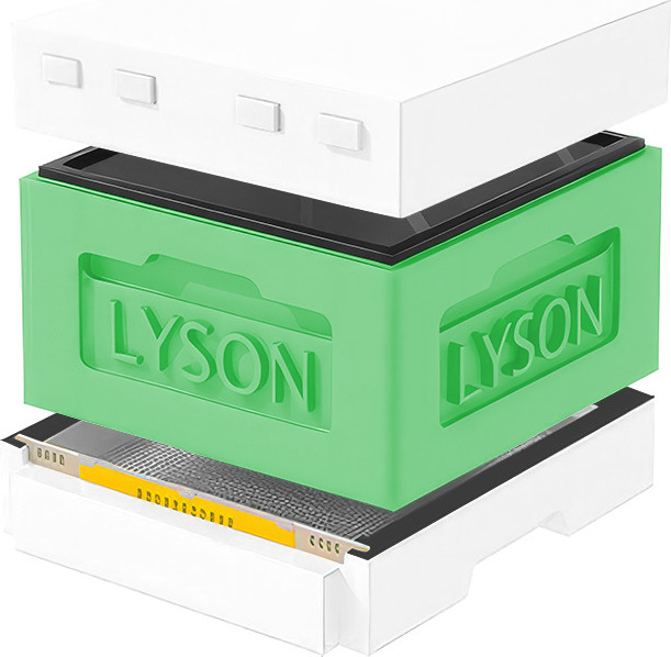 Улей Lyson Дадан На 12 Рамок / KR121GW (зеленый/неокрашенный)