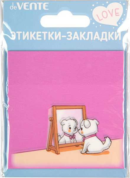 Блок для записей deVente Puppy / 2011429 (розовый)