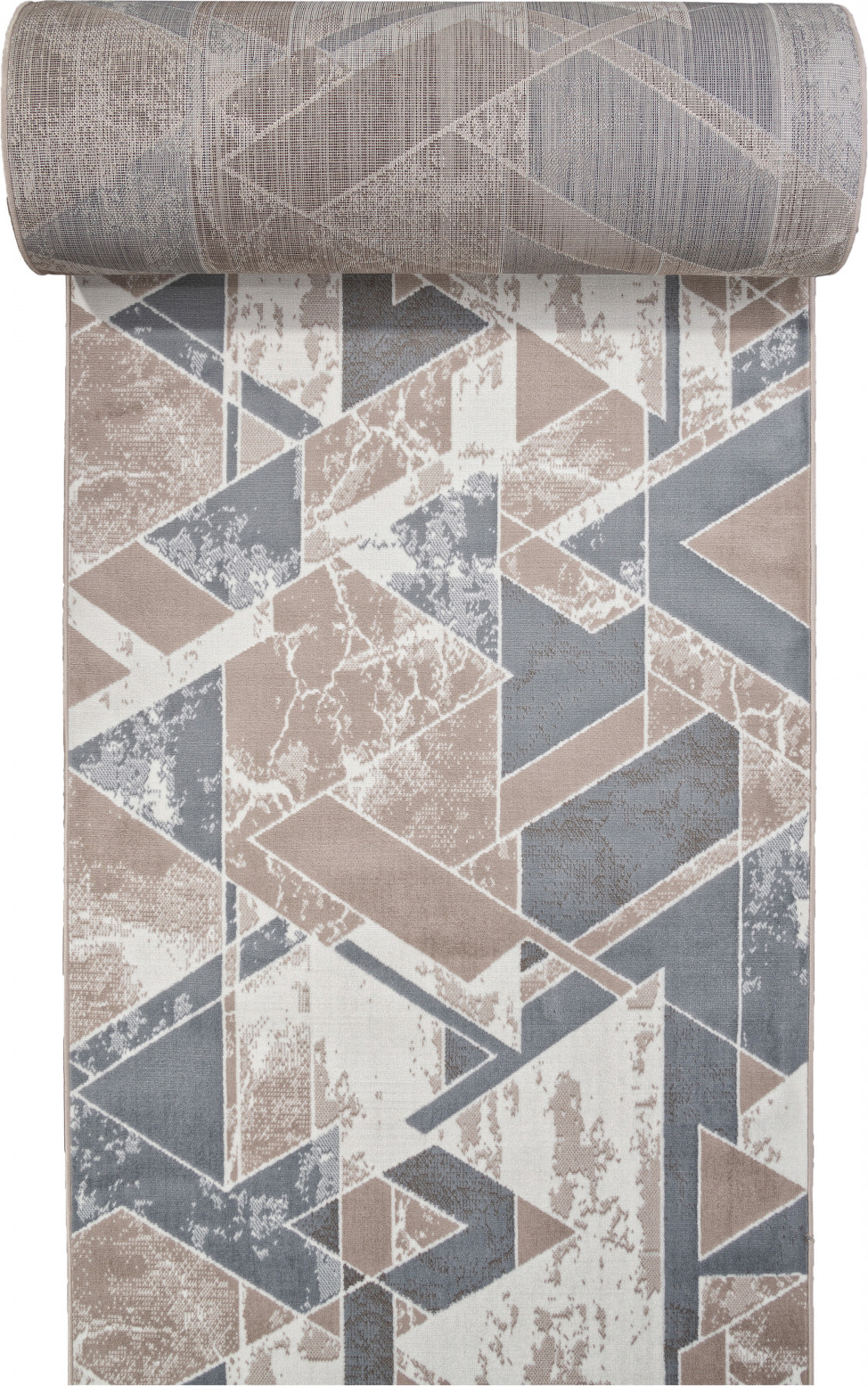 Ковровая дорожка Merinos Sierra F354-STAN-BEIGE-BLUE (1х30)