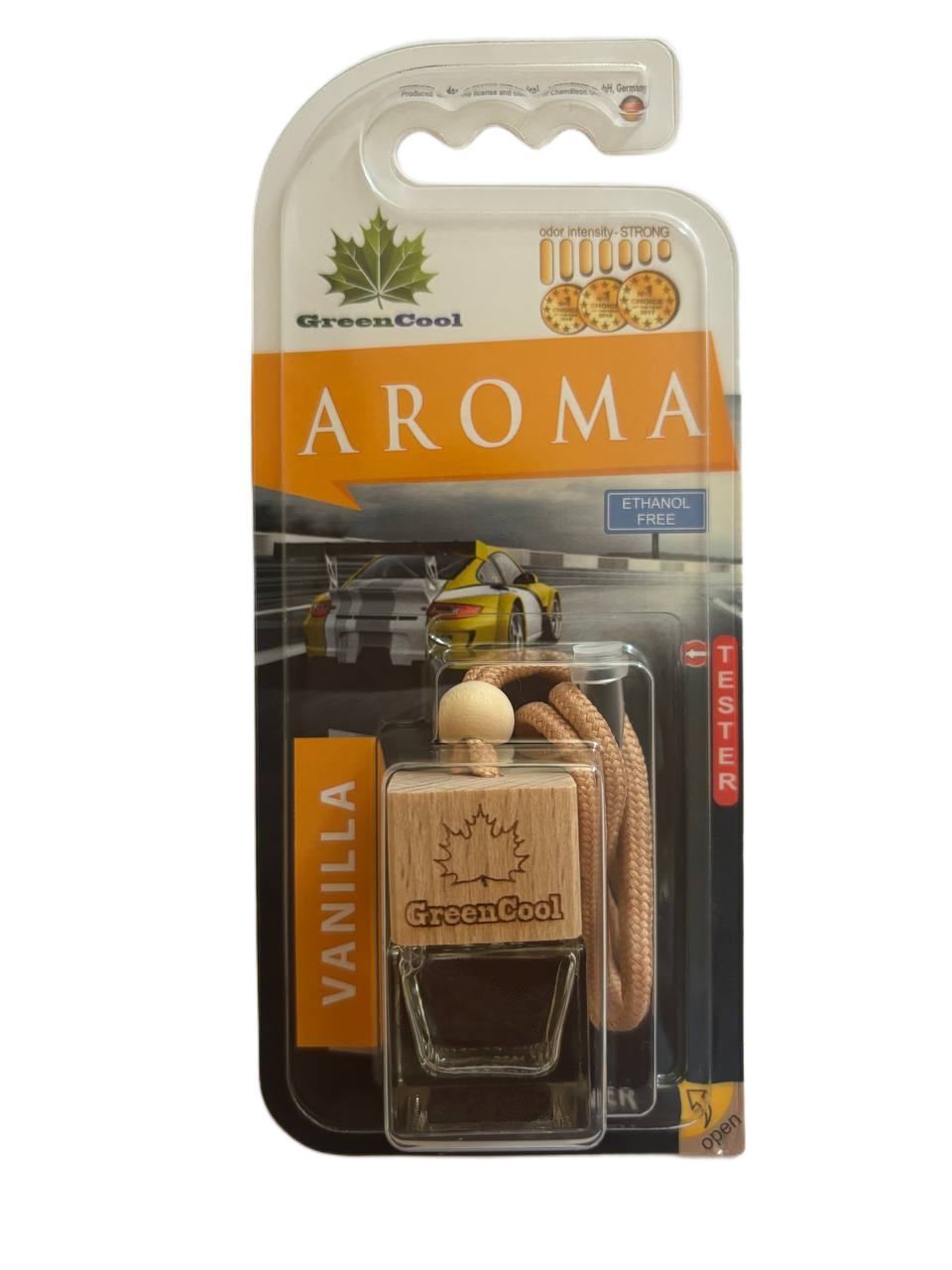 Ароматизатор автомобильный GreenCool Aroma Vanilla / GC3764 (6мл)