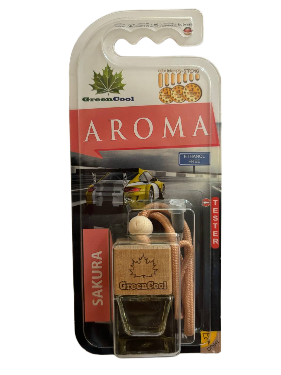 Ароматизатор автомобильный GreenCool Aroma Sakura / GC3658 (6мл)