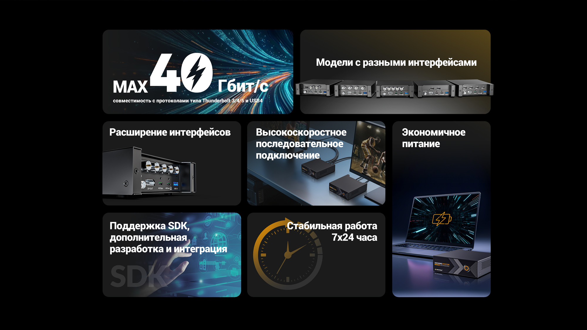 Устройство видеозахвата Avmatrix TB-C42 TB-BOX 4-CH HDMI / 33025 — фото 3