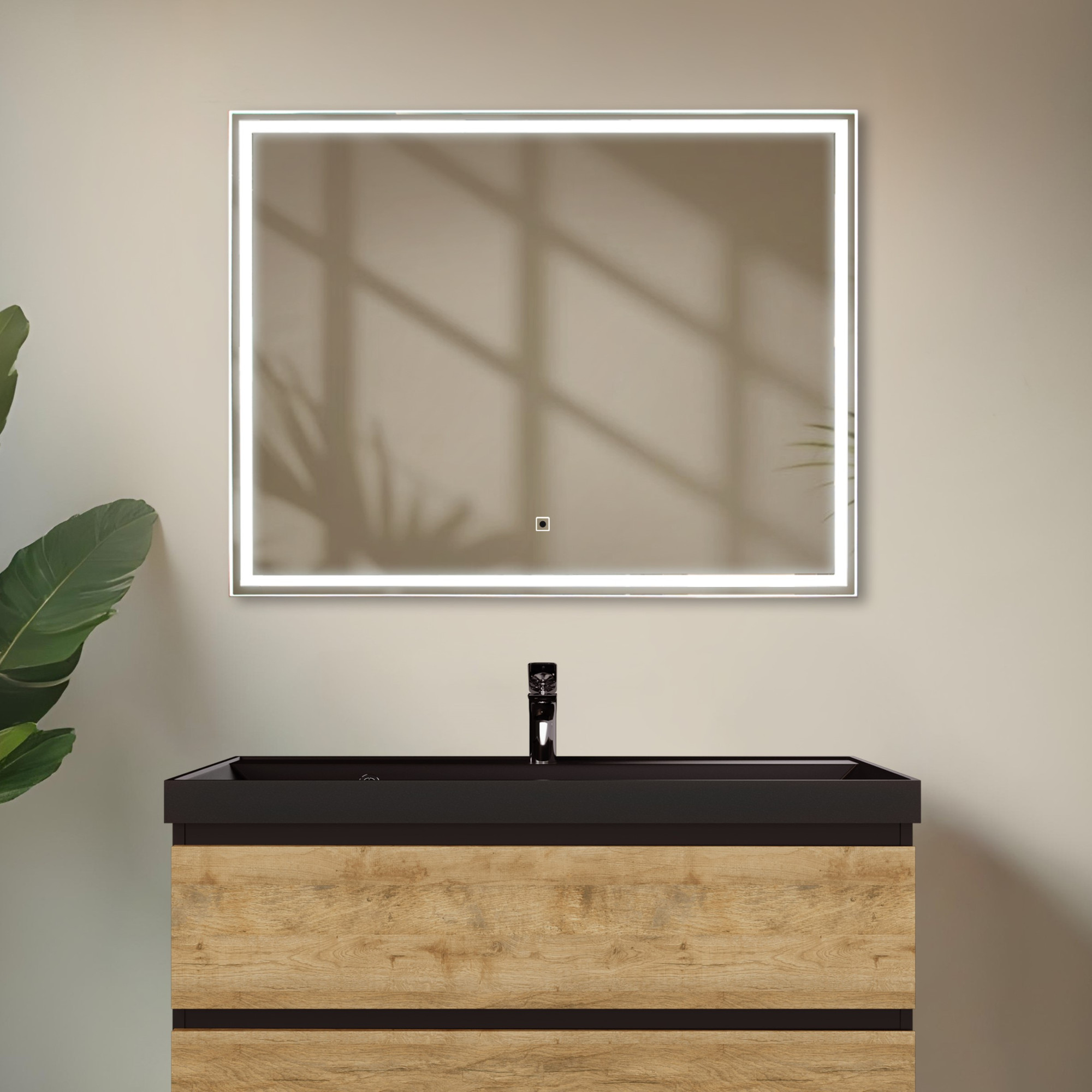 Зеркало Silver Mirrors Ливия 100x80 2.1 / LED-00002999