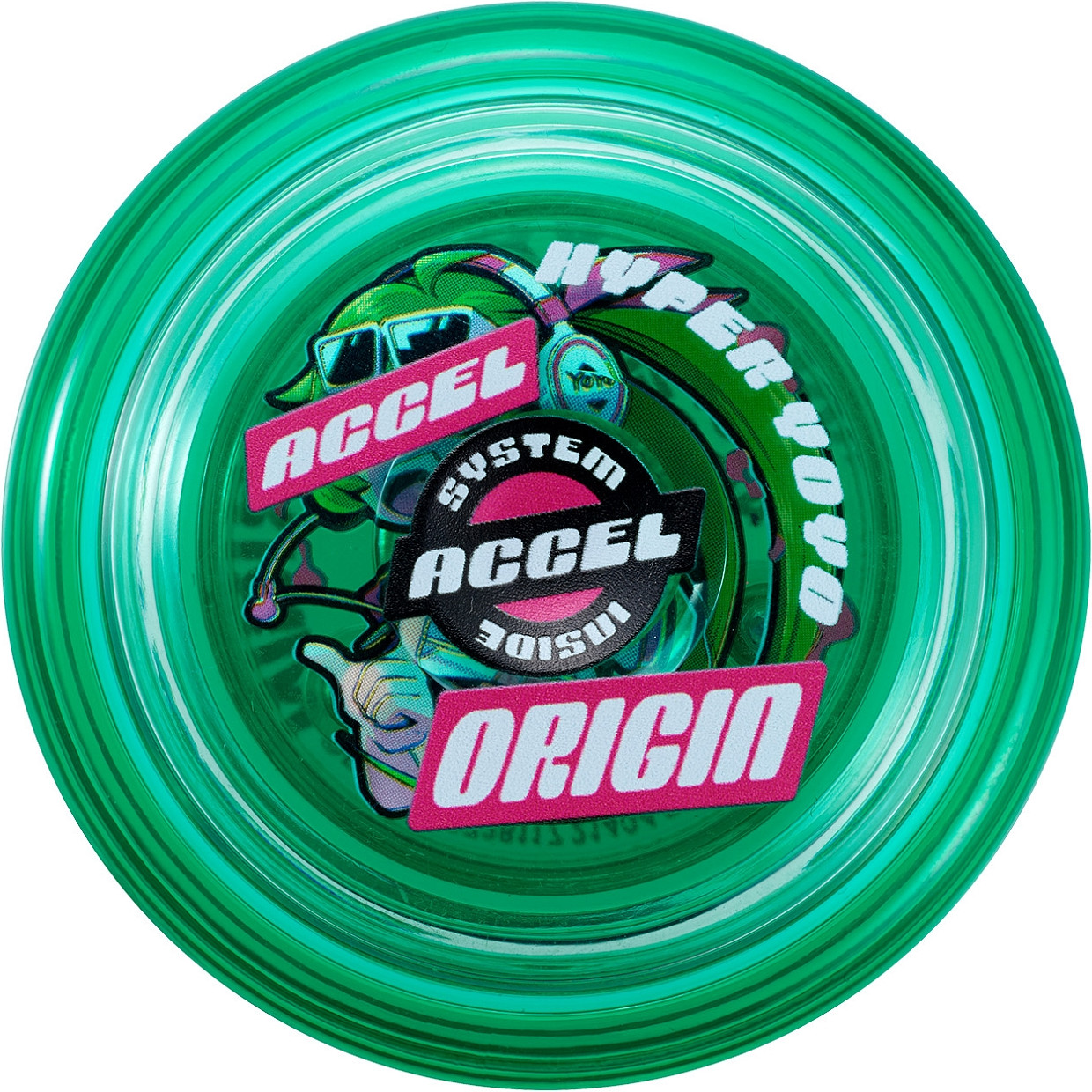 Игрушка детская Bandai Hyper Yoyo Accel. Зеленый панк / 66431