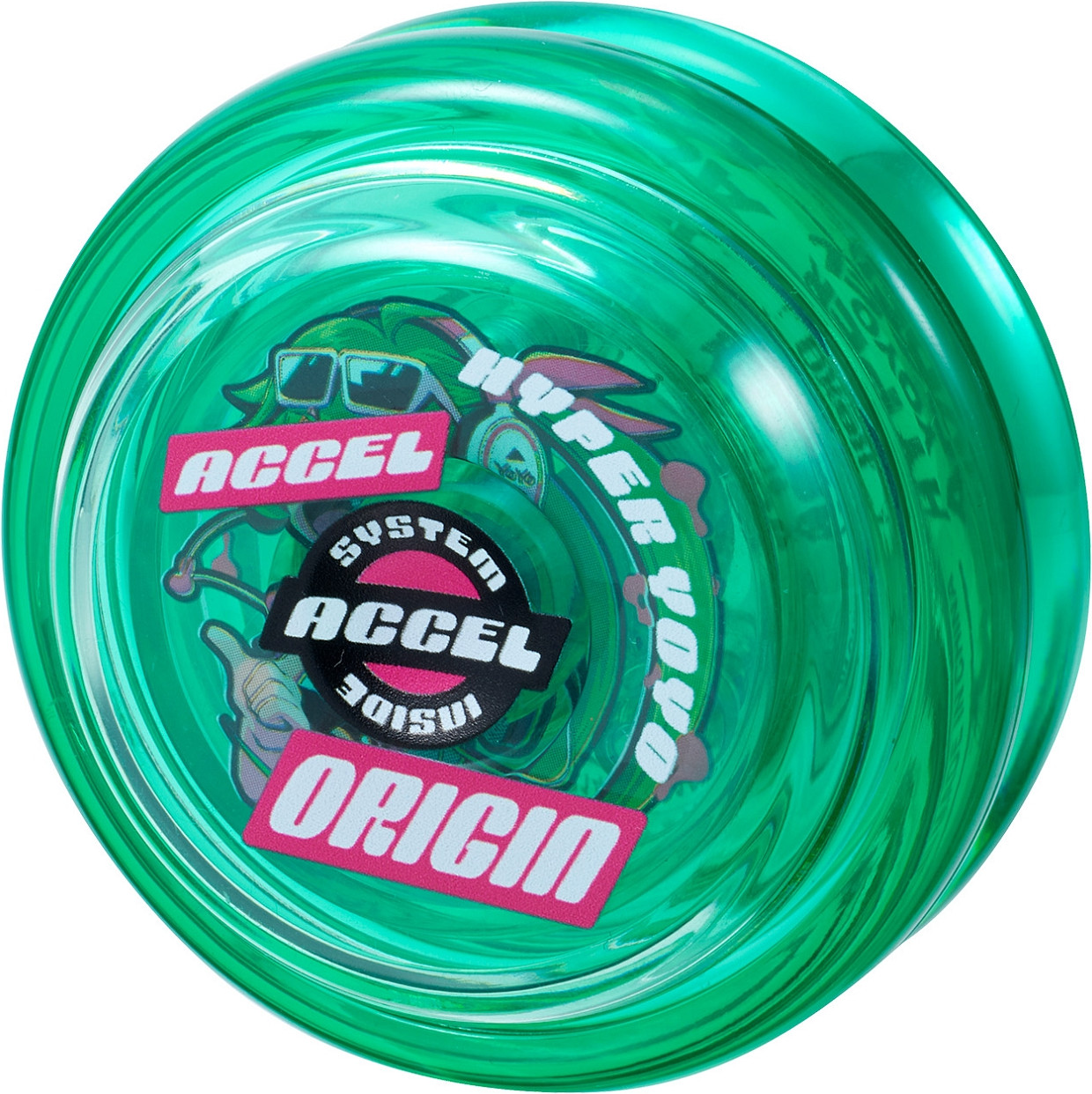 Игрушка детская Bandai Hyper Yoyo Accel. Зеленый панк / 66431 — фото 2