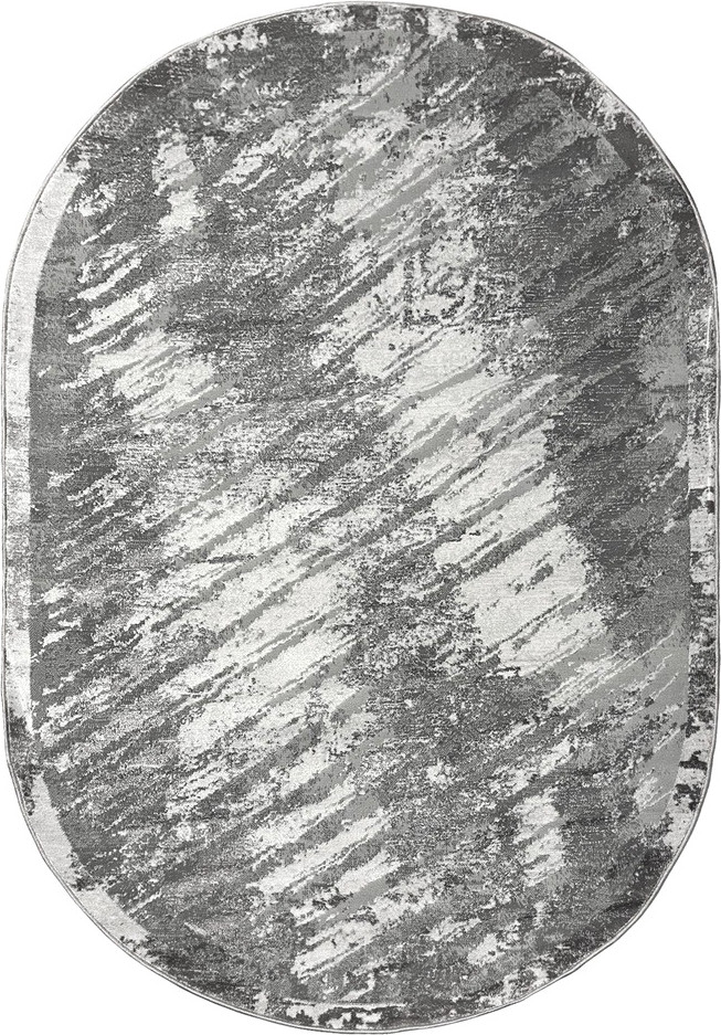 Ковер Sahan Alvita 8328A-S-D-GREY-GREY-OVAL K25 (1x2)