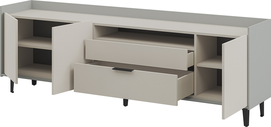 Тумба ELVA Эссен NEM04T-3D2S-2040/400/670 (30) (лунный камень/персидский жемчуг) — фото 2