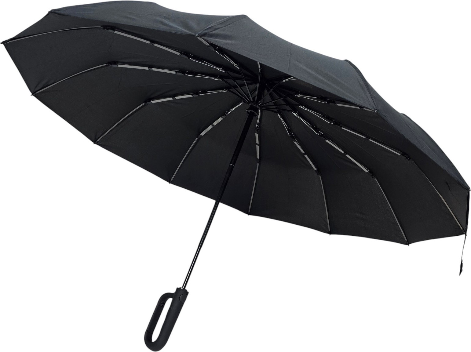 Зонт складной RS (Rain Sing) RS12KB (черный)