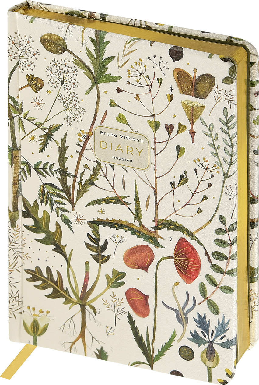 Набор канцелярский подарочный Bruno Visconti Flora. Луговые травы / 3-744/01-5 — фото 3
