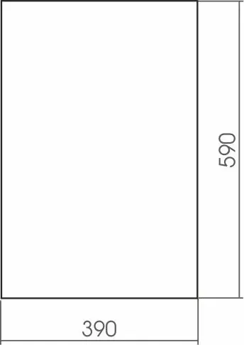 Зеркало Silver Mirrors 39x59 прямоугольник / 00000417 — фото 2