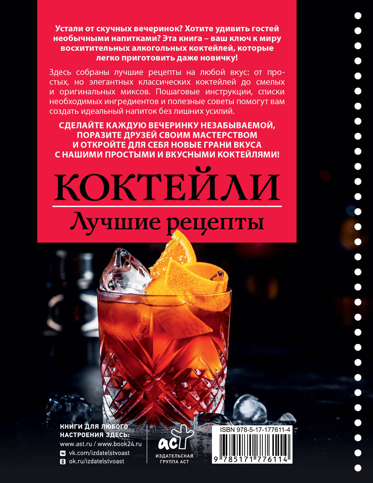 Книга АСТ Коктейли. Лучшие рецепты (Ермолаев Егор 9785171776114) — фото 2