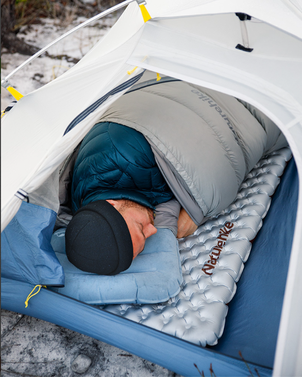 Туристический коврик Naturehike 196х64х8см / CNH22DZ016-ORS196 (оранжевый) — фото 5