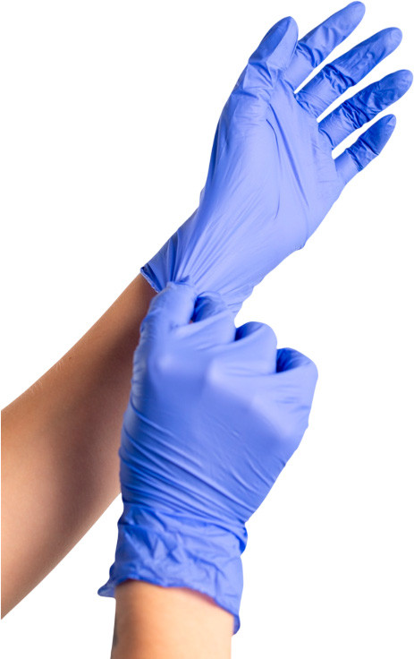 Перчатки одноразовые Attribute Nitrile Guard / ACG005 (S/M, 40шт)
