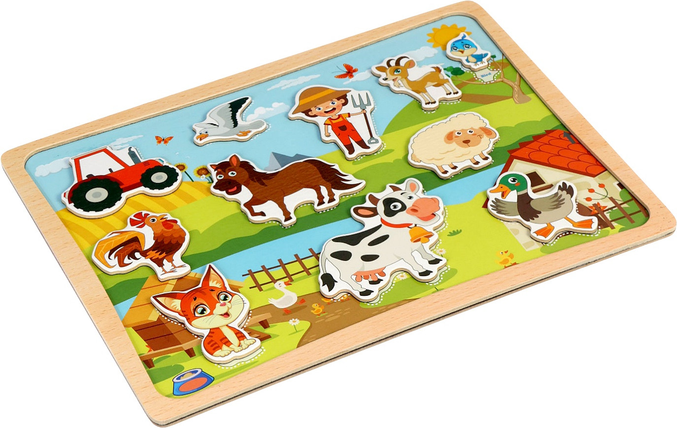 Развивающая игрушка Sima-Land Ферма / 10920406 — фото 2