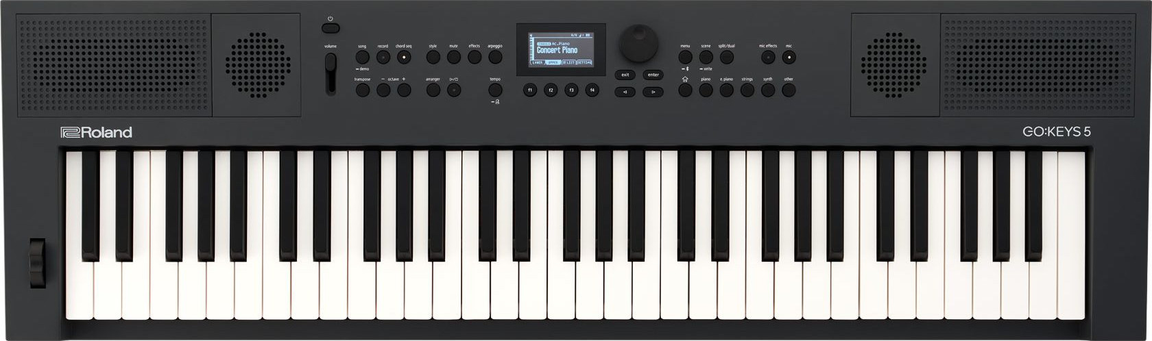 Цифровое фортепиано Roland Go:Keys 5 (графит)