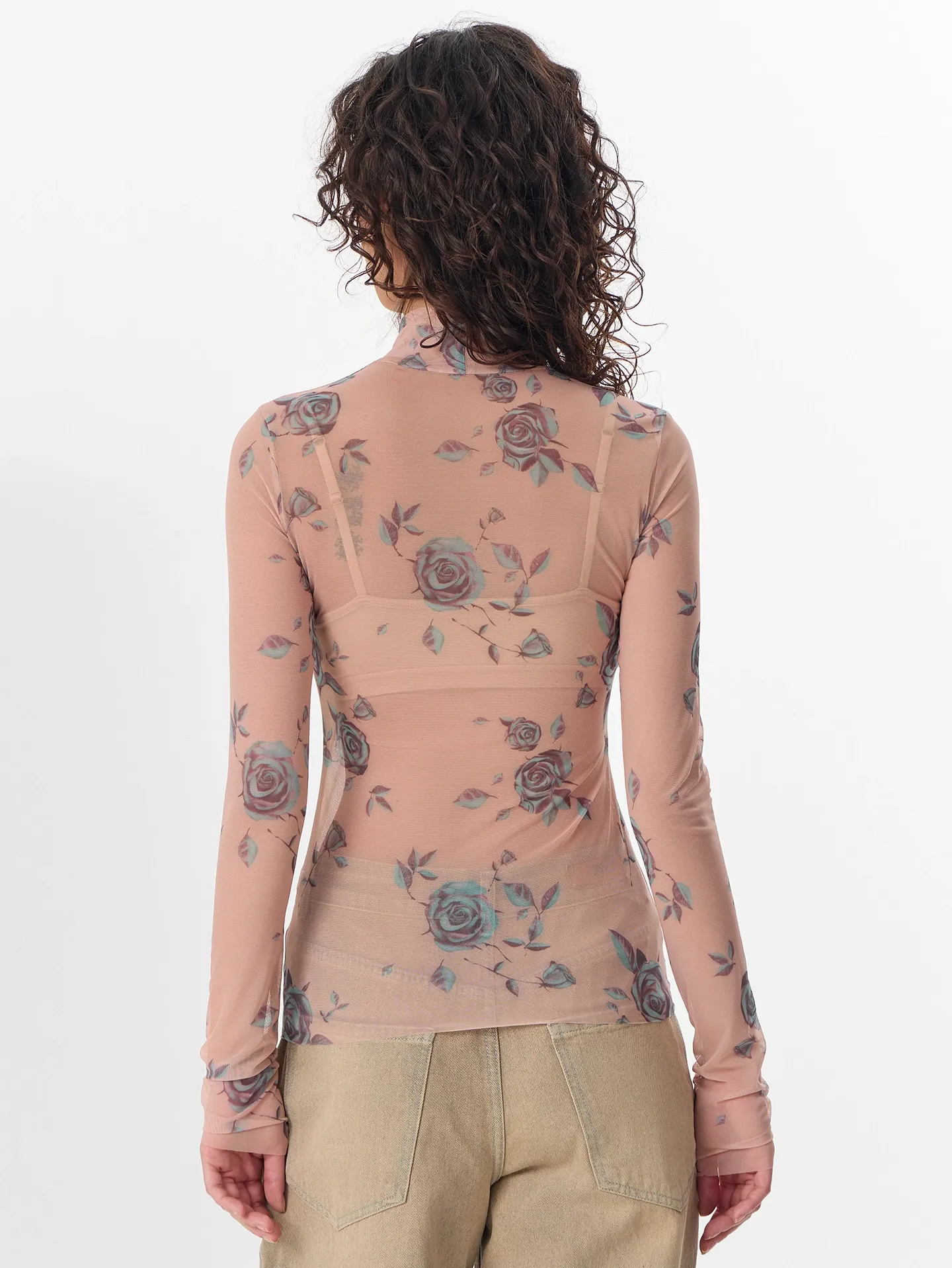 Джемпер Mark Formelle 122845 (р.164/170-84-90, розы на марципане-1) — фото 2