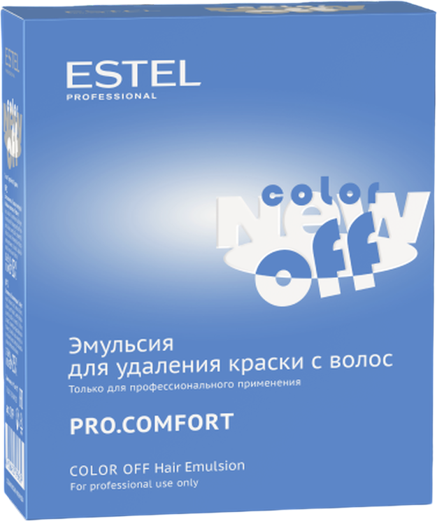 Эмульсия для удаления краски с волос Estel Color Off Pro.Comfort (12x25мл)
