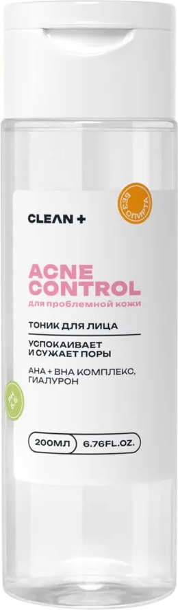 Тоник для лица Clean+ Acne Control (200мл)