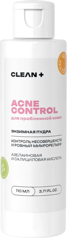 Пудра для умывания Clean+ Acne Control Энзимная (110мл)