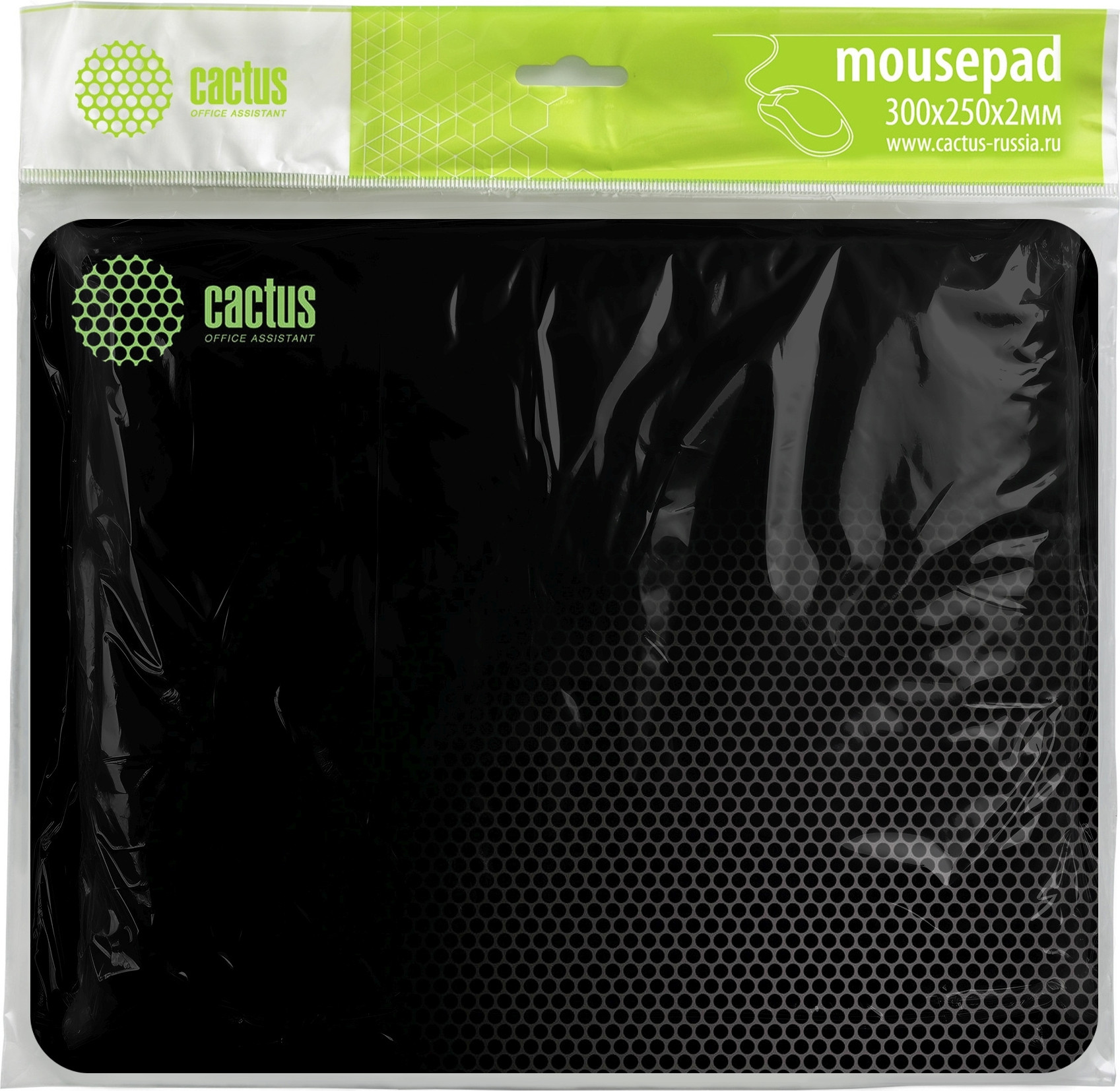 Коврик для мыши Cactus Black Mesh CS-MPC-D02M — фото 3