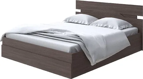 Двуспальная кровать Proson Milton с ПМ 160x200 (ясень шимо темный)