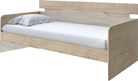 Кровать-тахта Proson Milton 80x190 (бунратти/ясень шимо светлый)