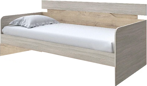Кровать-тахта Proson Milton 80x190 (ясень шимо светлый/бунратти)