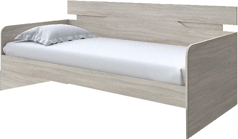 Кровать-тахта Proson Milton 80x200 (ясень шимо светлый)